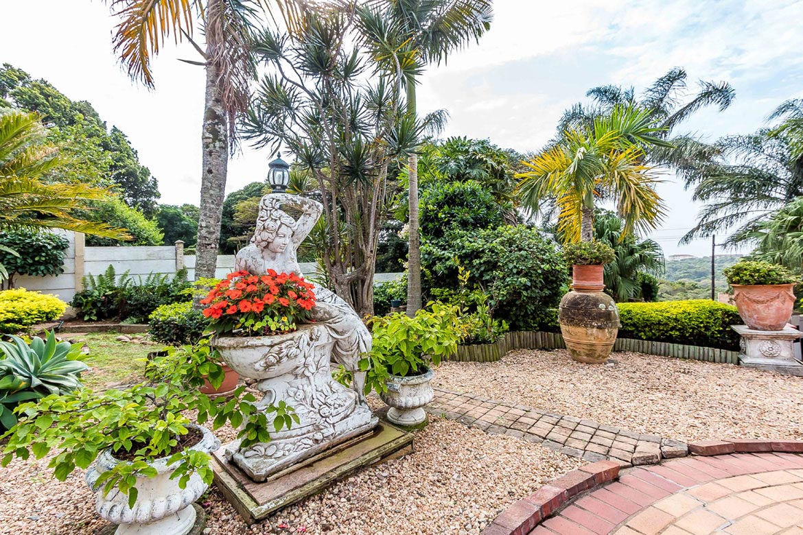 view of the breathe taking gardens