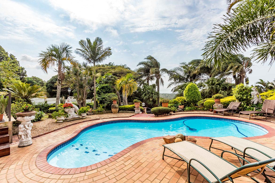 sit and relax by the pool